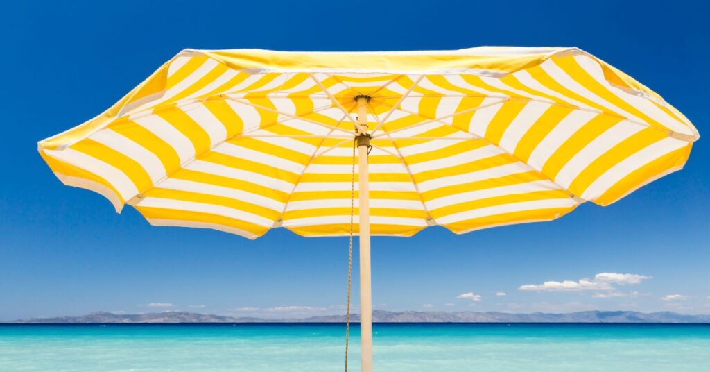 Beach umbrella