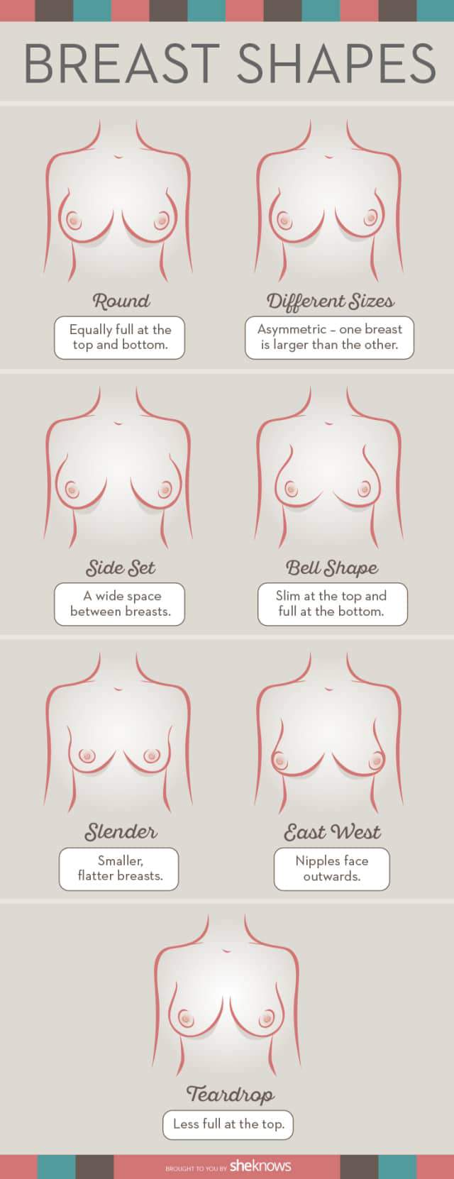 What is your breast shape? Image by SheKnows.com