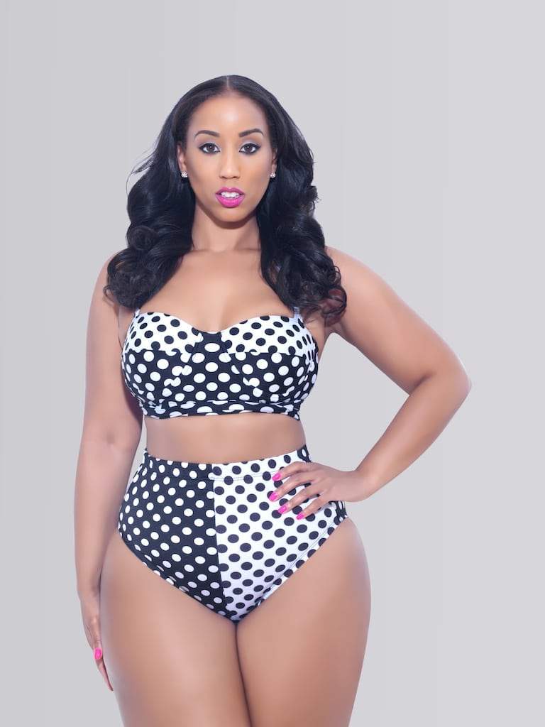 First Look at Rue 107 Dotted Dreams Collection in Plus Size on the Curvy Fashionista