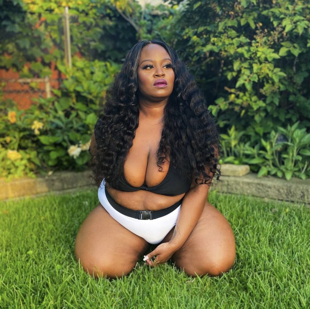 Kara I am Juicy Johnson share sHow My First Time Wearing a Two-Piece Plus Size Swimsuit Increased My Confidence