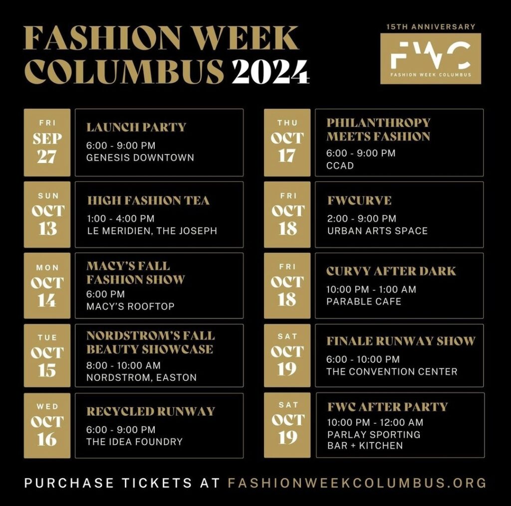 Ohio Fashion Week Curve Runway Show, Panel & Marketplace Presented by Fashion Week Columbus