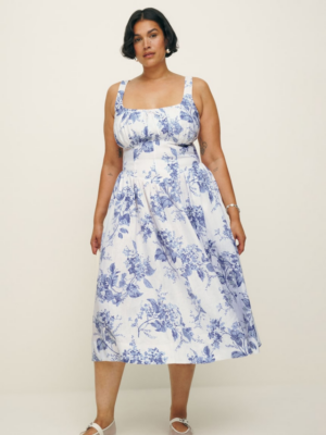 Balia Plus Size Linen Dress