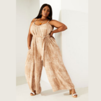 plus size gaucho jumpsuit