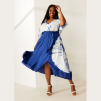 plus size wrap dress