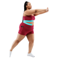 plus size Fabletics hike shorts