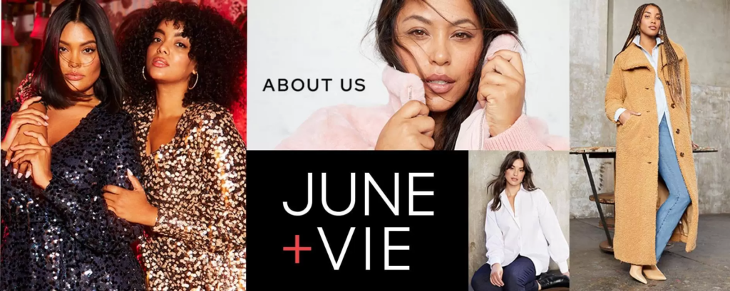 June+Vie about plus size fashion industry news