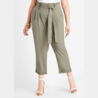 plus size ankle pant